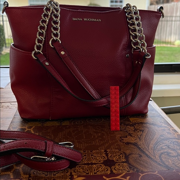 Red Dana Buchman bag - Picture 9 of 10